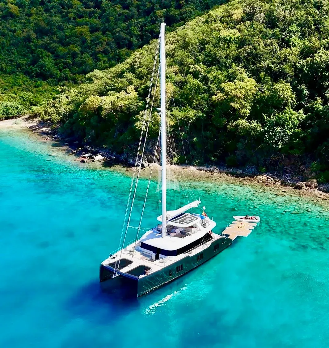 Sailing in calm waters